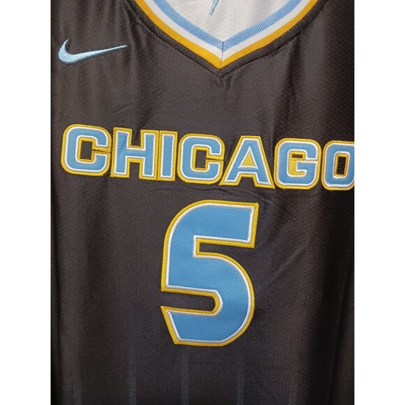 Angel Reese (Chicago Sky)-(Jersey)-(Black)-(Size:M)-(Decent Condition)-$65.00 - Picture 10 of 12